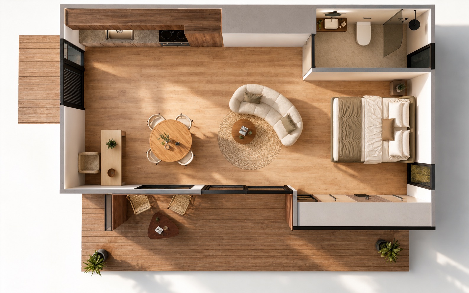 Studio floor plan